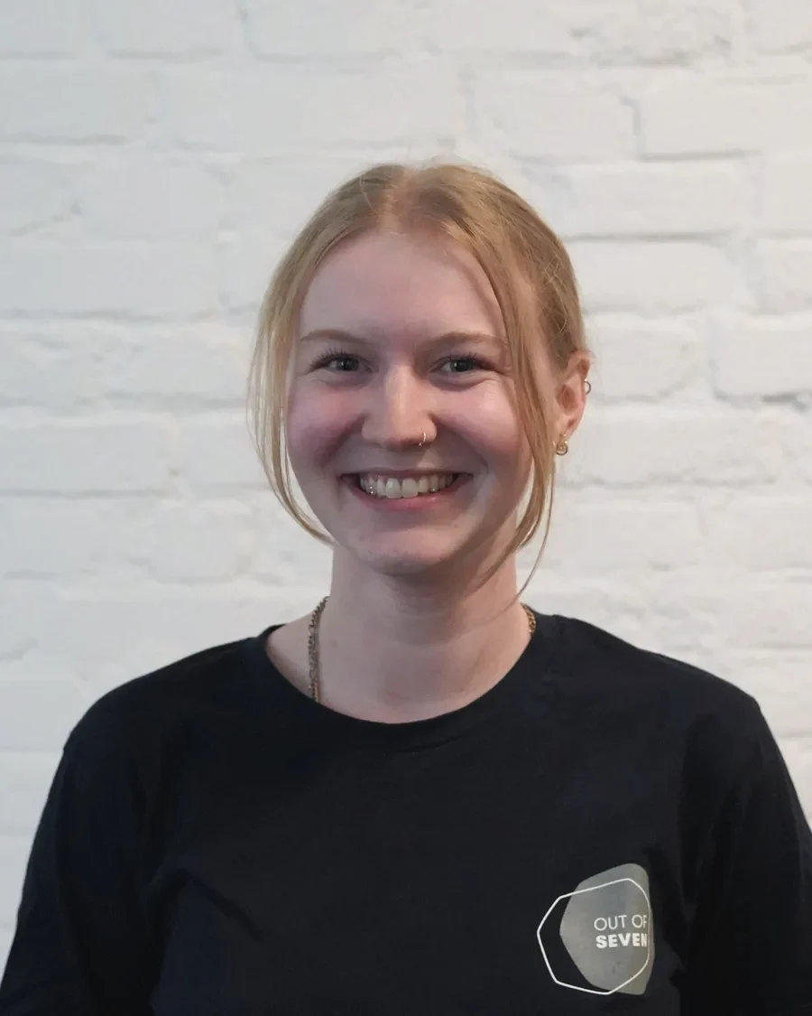 Porträt von Ella Wood, Physiotherapeutin bei Out of Seven